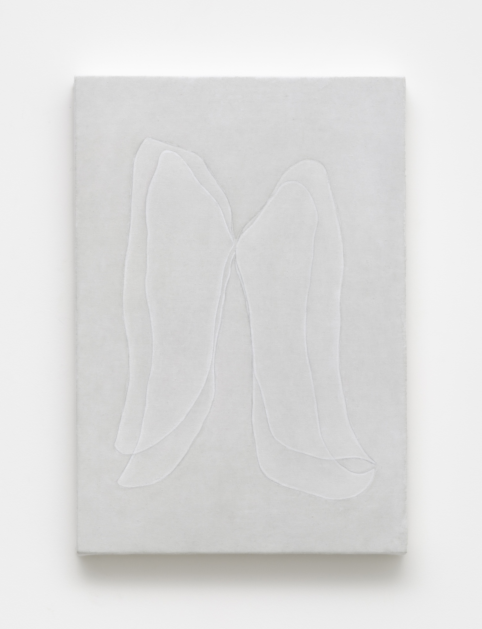 Wings, 2025, Acrylic on cotton, 34.8x24.2cm