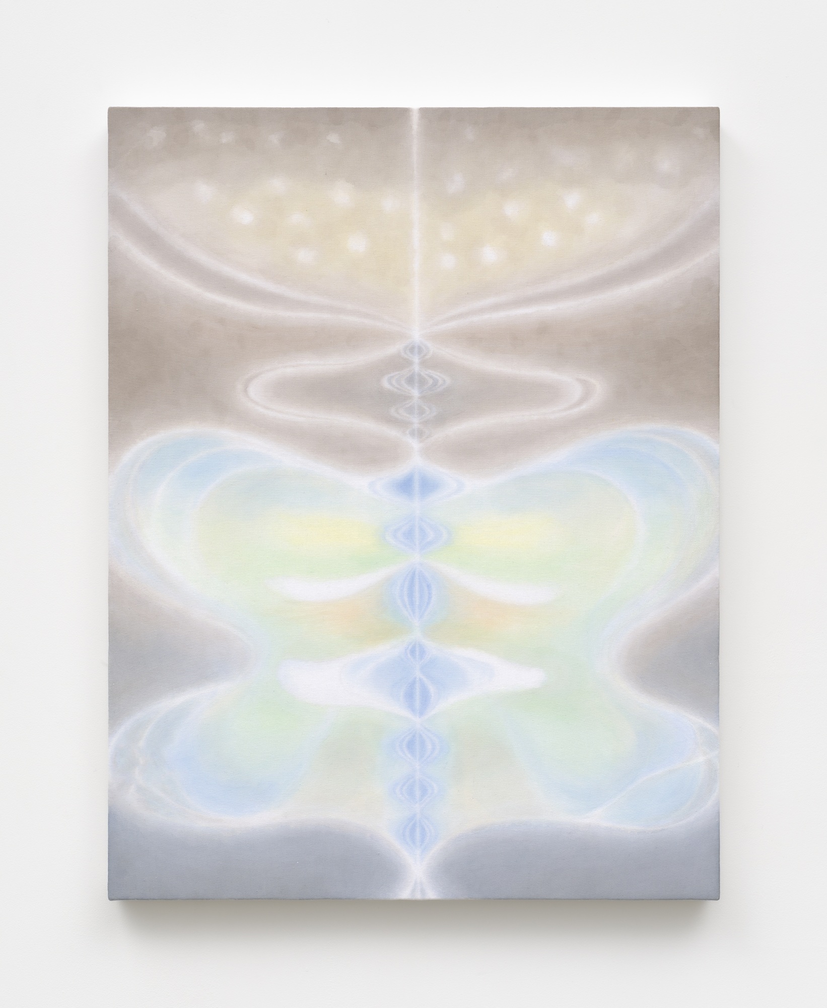 Echoes, 2025, Acrylic on cotton, 53x40.9cm